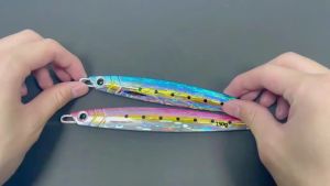 Mồi Câu Kim Loại In 3D TEASER J94 60g-200g Câu Jig Chậm Thu Hồi Nhanh Câu Biển Trên Thuyền & Câu Bãi Biển