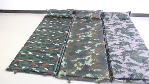 Portable Inflatable Bed with Pillow Folding Camping Bed Automatic Inflatable Pad Pillow Tent Moisture-proof Mats Sleep Pad Outdoor Sleeping Pad Travel Mat