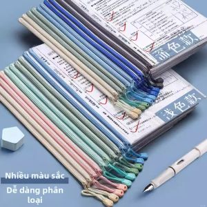 Thư Mục Tài Liệu Bằng Nhựa Dày Chống Nước Có Đóng Sách A4