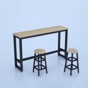 Simple Balcony Table Living Room Bar Table Casual Narrow Table Coffee Table Milk Tea Table Bar Counter Bar Table And Chair Set