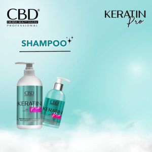 Perlindungan Warna Rambut Profesional CBD | Keratin Pro | Shampoo | Conditioner | Masker Rambut | Vitamin Rambut Semprot | BPOM