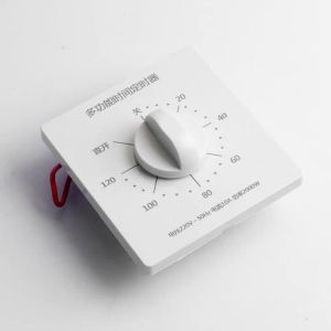 120 Minute Countdown Timer Switch AC 220V Automatic Power-Off Mechanical Water Pump Timer 86 Type for Home Improvement