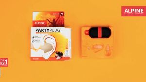 Alpine PartyPlug Earplugs | Concert Ear Plugs High Fidelity For Musician Anti Noise Cover Hearing Protection Reduction Penutup Telinga Anti Bising 耳塞