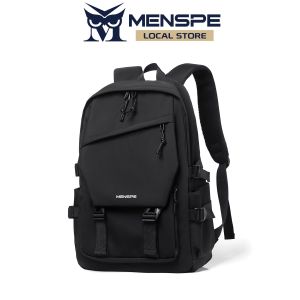 MENSPE กระเป๋าเป้ผู้ชายกระเป๋าสะพายวิทยาลัยกันขโมยสำหรับผู้ชายกระเป๋าธุรกิจกระเป๋าสะพายเดินทางกันน้ำกระเป๋าสะพายไหล่แบบลำลองกันขโมยกระเป๋าเป้สะพายหลังกระเป๋านักเรียน