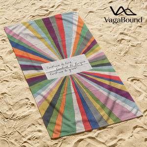 Rainbow Growth Quick Drying Beach Towels Ultra Lightweight Fast-drying Super Absorbent It is a must-have item for summer