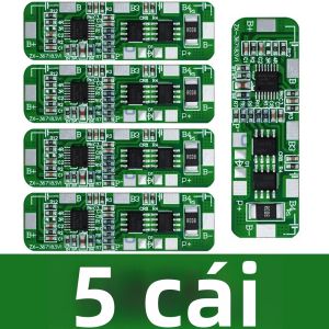 1 ~ 5 Chiếc 4S 4A-5A 18650 Pin Li-ion Ban Bảo Vệ PCB BMS Bộ Điều Chỉnh Điện Áp 4.25-4.35V Đến 2.3-3.0V Cho Ứng Dụng Máy Tính