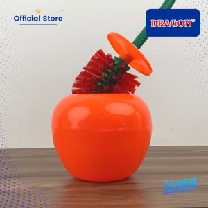 DRAGON Orange Sikat WC Toilet 25 Cm Pembersih Kamar Mandi Cleaning Brush Serbaguna SK364