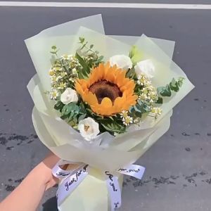 【SG Ready Stock】DIY Bouquet Wrapping Paper Set Flower Wrapping Paper Bouquet Wrapping Packaging Material Set