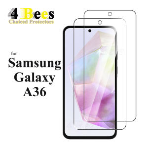 2-4Pcs Tempered Glass For Samsung Galaxy A36 5G Screen Protector Protective Mica High Aluminum Case Friendly Flat