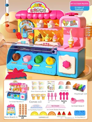 XIDIQI | Non-toxic Ultra-light Children Clay Set with Noodle Maker