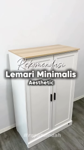 PIRA - YORK BL80 Lemari Pakaian Kecil 2 Pintu / Lemari Baju