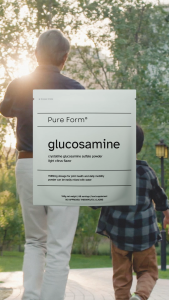Pure Form® Glucosamine | Crystalline Glucosamine Sulfate | Osteoarthritis Joint Mobility & Cartilage Support