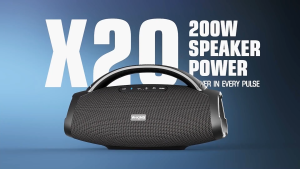 Funhouse | W-KING X20/D20 Powerful 200W Super Bass IPX6 Waterproof Outdoor Boombox Wireless Bluetooth Speaker With Fast Charging