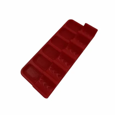 3D Printed Plastic Brush Holder Durable Portable Painting Brush Rest Holder Easy To Clean Space-Saving Brush Storage Box