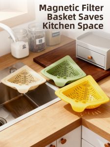 Hourleey | Magnetic Debris Filtering Drainer Basket