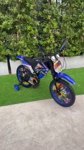 Np Toys 🔥Hotมากเท่มาก🔥 จักรยานวิบากเด็ก จักรยานเด็กวงล้อ16นิ้ว ทรงเท่ มีเสียงบิดคันเร่งเบิ้ลๆ จักรยานวิบากรุ่นZero No.2152-16”