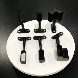 EH-SQHLB114-L/B-BLK Square Hanging Rod L-Shape Bracket