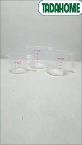 Bộ Ba Ca Cốc Định Lượng  Ly Đong Trong Suốt Chia Vạch 250ML 500ML 1000ML VIỆT NHẬT 6010 - TADAHOME
