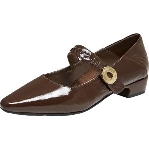 Shallow Mouth Ballet Flats Genuine Leather