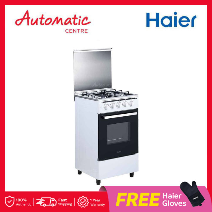 Haier HFS 504G63GO 50cm Cooking Range with 4 Gas Burners and 63 Liters