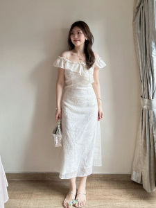 French Style Fancy Plus Size Dress Womens Summer New Arrival Slightly Oversized Girls Slim Fit Slimming Expensive Elegance Temperament Long Dress