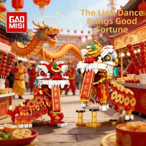 YUGAO | National Trend Micro-granule Building Blocks Assembly Toy for Year of the Horse