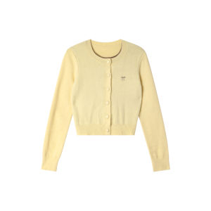 NIHAOKANONG | Áo Cardigan Len Phối Màu Đa Lớp cho Phụ Nữ Mùa Thu