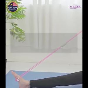8 Shape Fitness Rally Rope Yoga Elastic Pulling Stretch Training Band Sport Home Gym Exercise Tali Senam Elastik 8