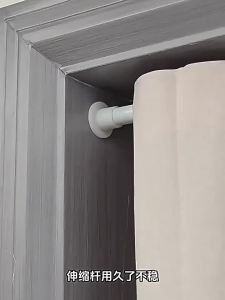 Strong Curtain Rod Bracket Holders Hooks Self-adhesive Rod Holder Clothes Rail Bracket Toilet Home Bathroom Accessories
