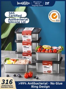 Misanbroo | Food Grade 316 Stainless Steel Food Container