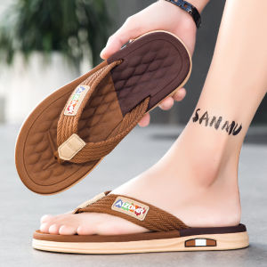 Mens Summer Outdoor Wear Waterproof Non-Slip Sandals Driving Casual Two-Purpose Trendy Slippers Comfortable Breathable Slip-On