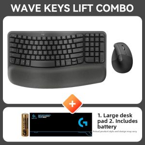 Logitech | Ergonomic Bluetooth Keyboard and Mouse Set