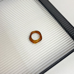 Acrylic Pearl Ring Womens Fashion Personality Retro French Style 2024 New Trendy Ring Finger High-End Sensation Index Ring