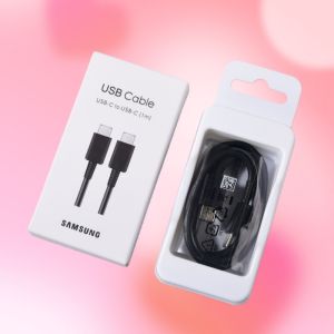 Original SAMSUNG PD TYPE C Cable 1M Fast Charger Data Line For Galaxy S9 S10 5G S25 Ultra Note 9 10 A54 A53 A51 A71 A52 A17 A07