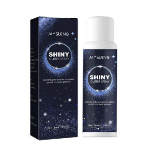 60mL Shiny Glitter Spray Glitter Hair Spray Body Shimmer Spray Glitter Powder Spray For Hair & Body