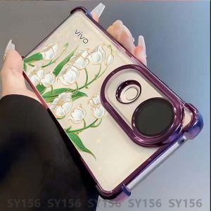 เคสVivo V50 Pro V 50 V50Pro 5G 2025 Vivo เคสกันกระแทก V40 V30 V29 V27 V29e โปร V27e 5G เคสกันกระแทกด้วยตัวปกป้องกล้องถ่ายรูปใสหนา5G