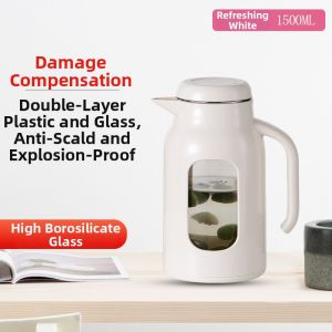 Heat Resistant Anti-blast Shatterproof Glass Pitcher