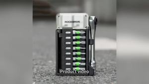 RockBros | Bộ Cờ Lê Ratchet Mini 1/4 Inch 8 Món Bộ Dụng Cụ Vặn Vít Đa Năng Để Sửa Chữa Xe Đạp & Xe Máy Di Động Của ROCKBROS