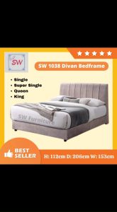 SW Gigi Divan + Headboard Bedframe