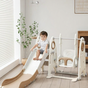 LIWAN | Childrens Indoor Outdoor Swing and Slide Set