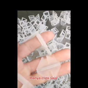 ASTEEL Clips Klip Perata Pasang Keramik Granit Tile Leveling Tipe Pasak Jarak Nat 3mm 100pcs