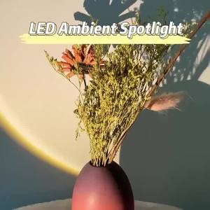 Remoteable LED Spotlight 3 Color Adjustable Wall Light Rechargeable Indoor Night Lights Corridor Aisle Wall-Mounted Decorative Lamp 照画灯 氛围灯