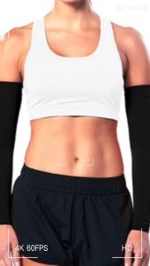 FZRCK.CO / MANSET TANGAN / MANSET TANGAN BAHAN JERSEY PREMIUM / MANSET LENGAN PANJANG HITAM WANITA 35CM / MANSET TANGAN PANJANG PREMIUM / MANSET TANGAN PANJANG BAHAN ADEM