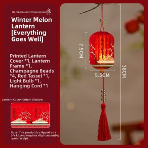 WAMUJIER | Festival Blessing Mini Lanterns Decorations