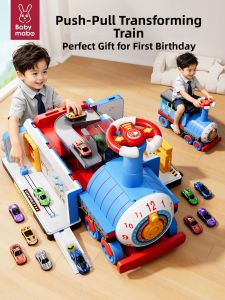 MABAOMABAO | Transformable Ride-on Train Toy Car for 3-6 Years