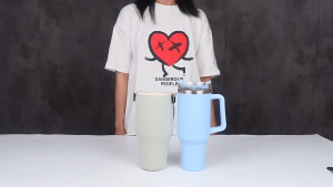 VIVOLILV 【Delivery from Manila】40 Oz Water Bottle Carrying Bag With Handle For Big Mac Cup Adjustable Shoulder Strap Compatible