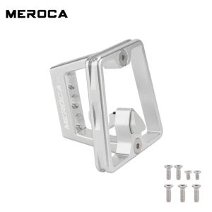 GOLDIX | MEROCA Folding Bike Front Bag Raised Base Aluminum Alloy Front Carrier Mount Adapter Raiser for Brompton Folding Bike