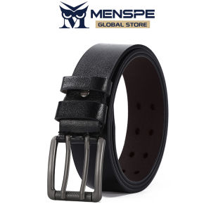 MENSPE Fashion Mens Belts PU Belt Double Needle Design Belts Business Belt 120cm Scratch Resistant Belts Leisure Belt Gentlemen Belt for Men