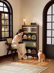 MEISD | Ultra-slim Narrow Entryway Vintage Style Wall-mounted Shoe Cabinet 15cm