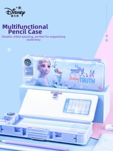 Multifunctional Large Capacity Girls Stationery Box Double Layer